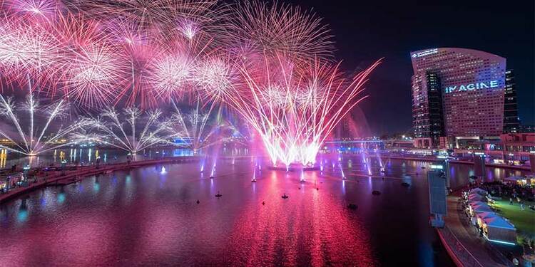 آتش بازی‌ عید قربان 2022 در دبی