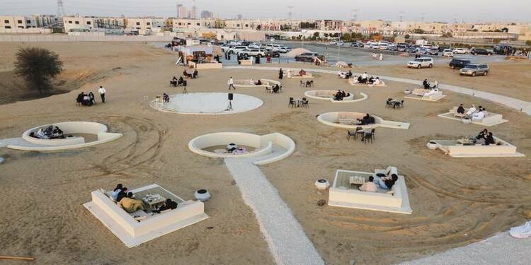 کافه صحرایی Link by Mara در امارات