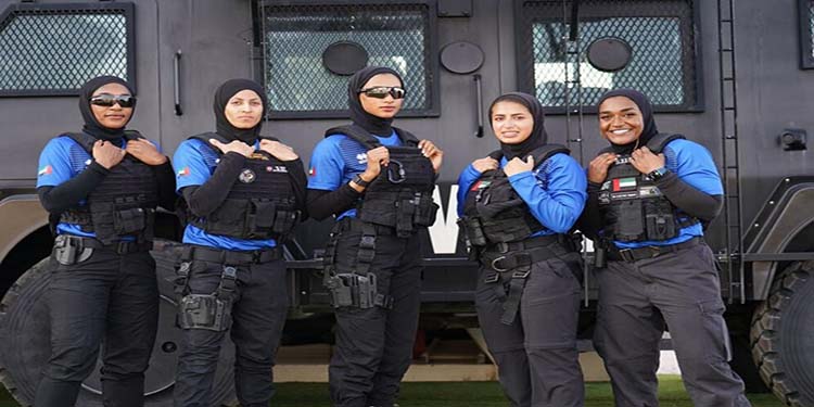 پلیس دبی اولین تیم کاملا زنانه سوات را معرفی کرد