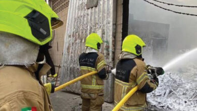 16 نفر در آتش سوزی بزرگ دبی جان باختند