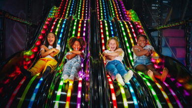 پارک بازی سرپوشیده نئون گلکسی در دبی افتتاح شد