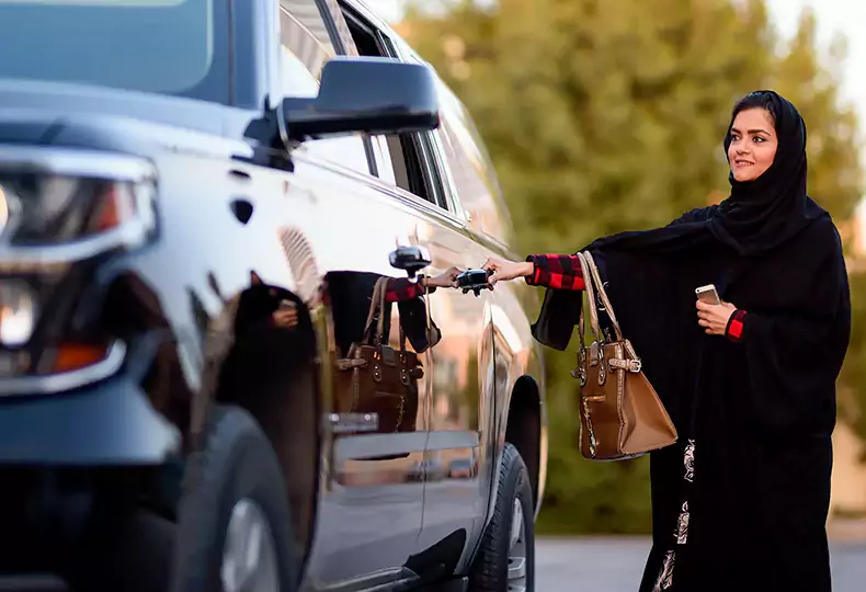 تاکسی Uber معروف در دبی