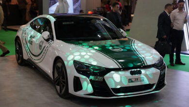 آئودی RS e-tron به ناوگان ماشین های پلیس دبی اضافه شد