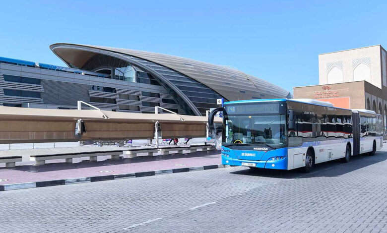 3 خط جدید اتوبوس در دبی، ایستگاه های مترو را به هم وصل می کنند