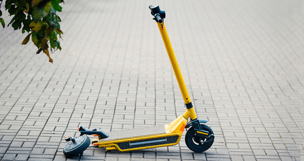 حمل و نقل در دبی با اسکوتر برقی