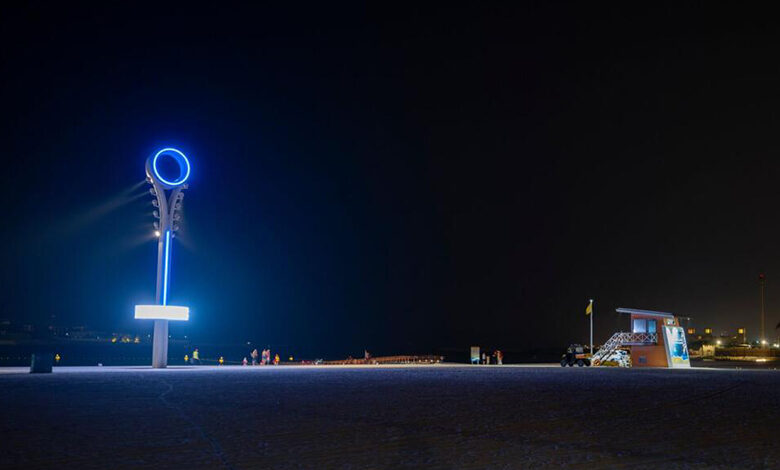 سواحل شبانه دبی برای معلولان مناسب سازی شده اند