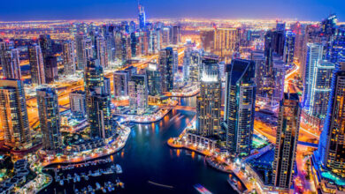 دبی زیباترین شهر جهان در شب نام گرفت
