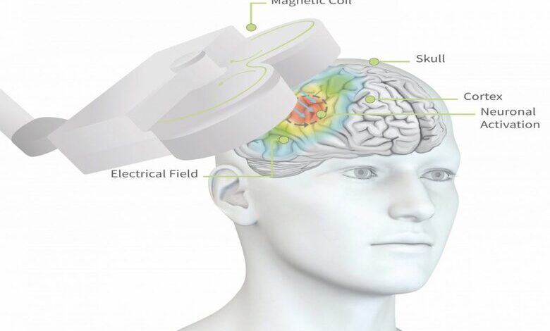 تحریک مغناطیسی مغز یا TMS
