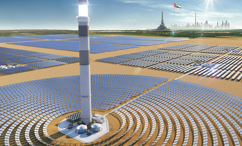 فاز چهارم پارک خورشیدی دبی 320 هزار خانه برق می رساند