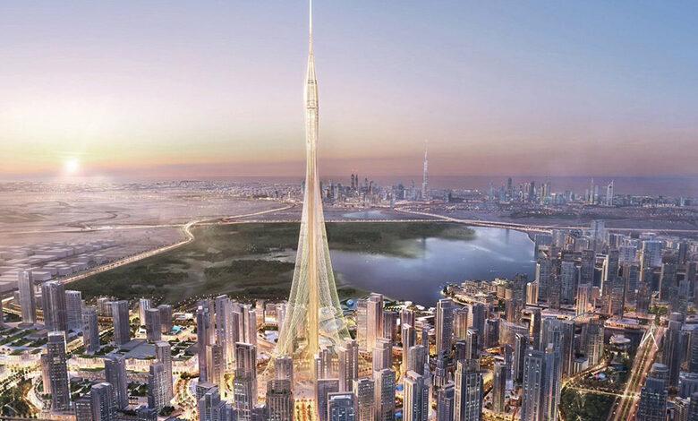 برج دبی کریک تاور دوباره از نو طراحی می شود