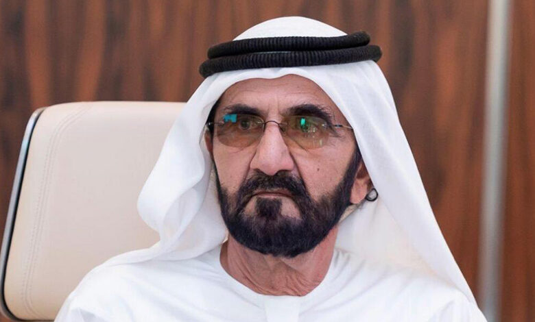 50 میلیون درهم کمک بشر دوستانه شیخ محمد به فلسطین