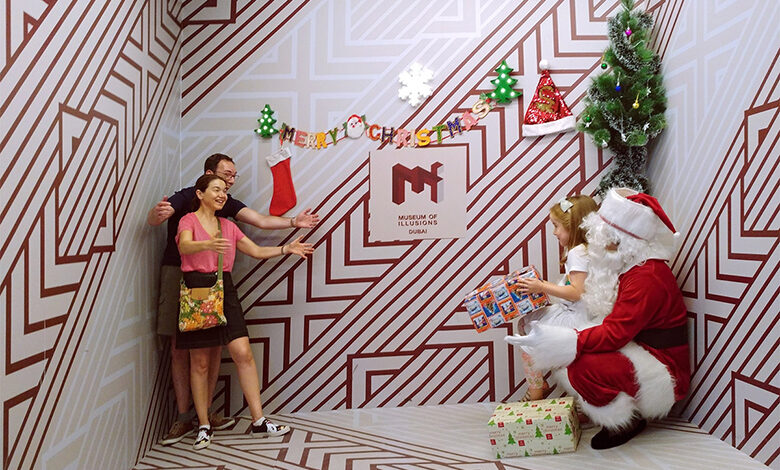 موزه‌ی خطای دید Museum of Illusions در دبی