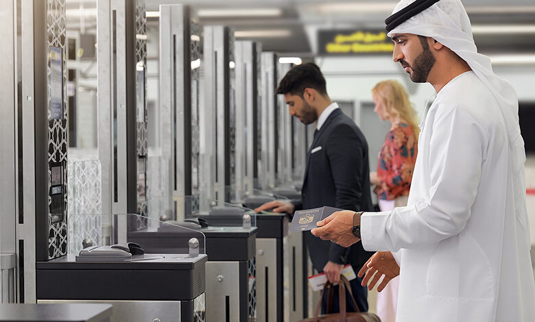 فرودگاه شارجه نیز مجهز به گیت هوشمند شد