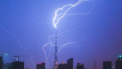 برج خلیفه چگونه از خود در برابر صاعقه محافظت می کند؟
