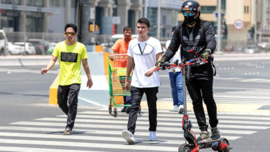 ابوظبی مناطق مخصوص اسکوتر برقی را گسترش می دهد