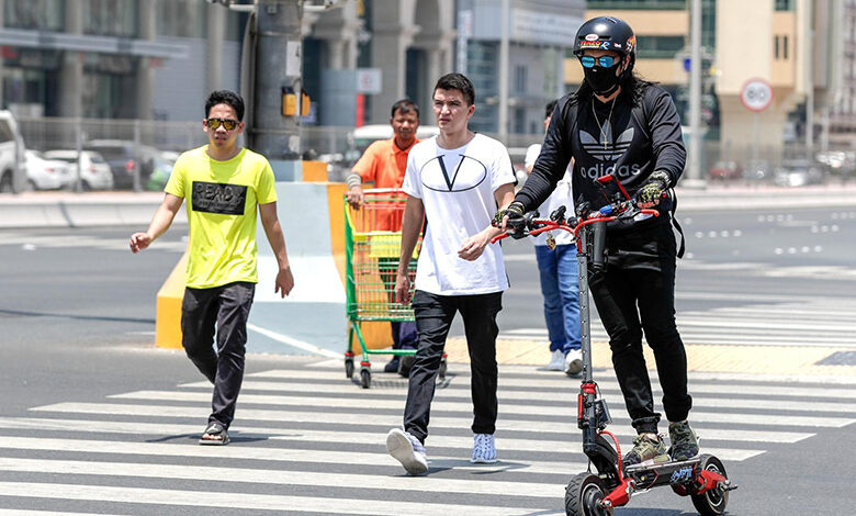 ابوظبی مناطق مخصوص اسکوتر برقی را گسترش می دهد