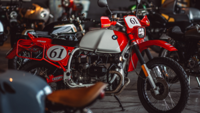 نمایشگاه موتورسیکلت های لاکچری در دبی