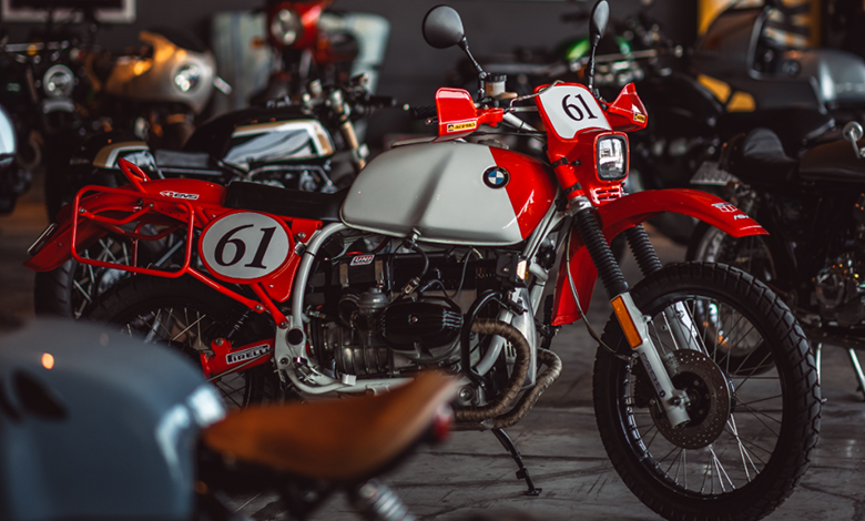 نمایشگاه موتورسیکلت های لاکچری در دبی