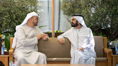 دیدار رئیس امارات و حاکم دبی در ابوظبی