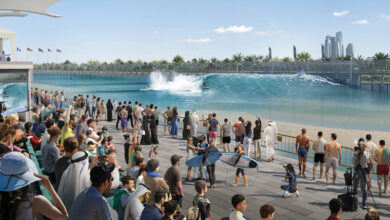 بزرگ ترین پارک موج مصنوعی جهان در ابوظبی