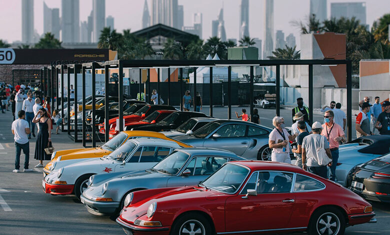فستیوال مخصوص ماشین های پورشه در دبی