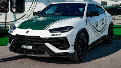 اضافه شدن لامبورگینی اوروس پرفورمانته به ناوگان پلیس دبی