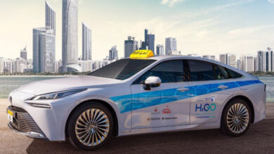 اولین تاکسی های هیدروژنی ابوظبی راه اندازی شدند