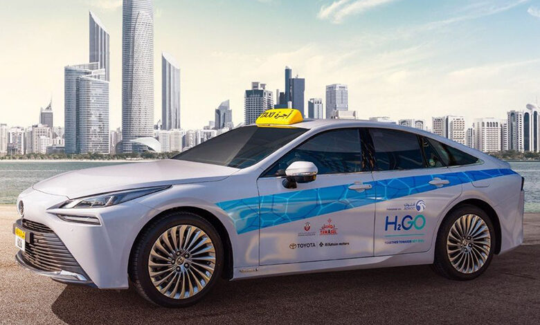اولین تاکسی های هیدروژنی ابوظبی راه اندازی شدند