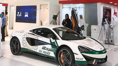 مک لارن آرتورا به ماشین های پلیس دبی اضافه شد