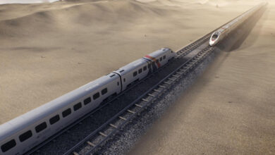 قطاری که امارات را به عمان و عربستان وصل می کند