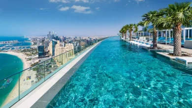 طولانی‌ترین استخر اینفینیتی امارات، در دبی افتتاح شد