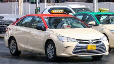 نرخ جدید تاکسی در دبی