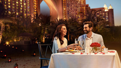 شام ولنتاین 30 هزار درهمی در هتل آتلانتیس دبی