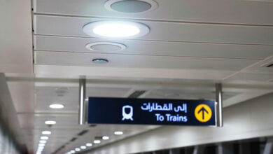 دبی 20 هزار چراغ LED در ایستگاه های مترو نصب کرده است