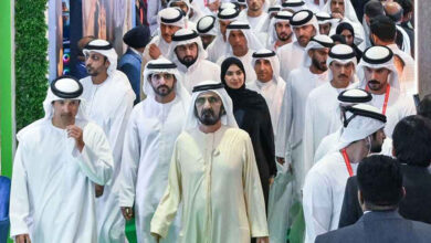 عالیجناب شیخ محمد از نمایشگاه گلفود ۲۰۲۴ دبی بازدید کرد