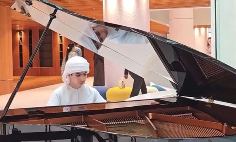 پیانیست 13 ساله اماراتی