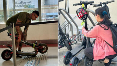 حمل اسکوتر برقی از امروز در مترو دبی ممنوع است