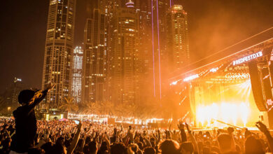 فستیوال موسیقی پاب این د پارک در دبی مدیا سیتی