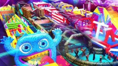 پارک بادی مانستر در اکسپو سیتی دبی