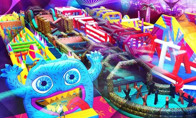 پارک بادی مانستر در اکسپو سیتی دبی