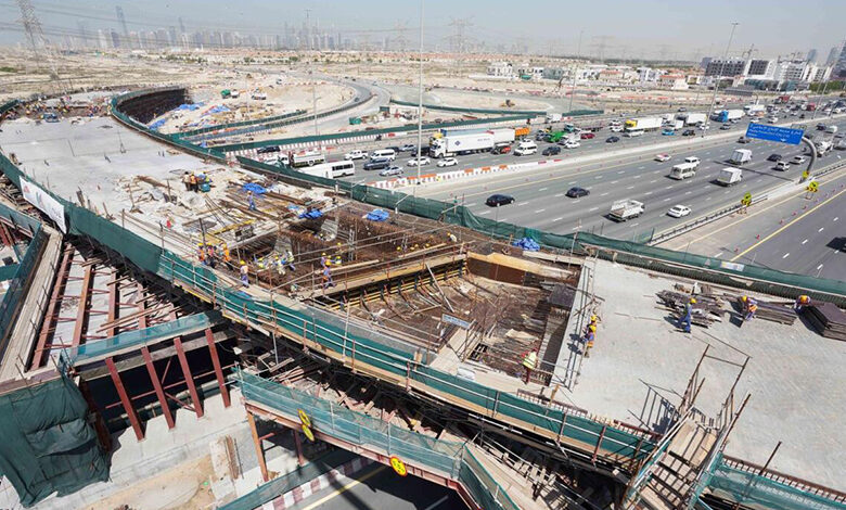 ساخت ۴ پل در دبی ۷۵ درصد تکمیل شده است