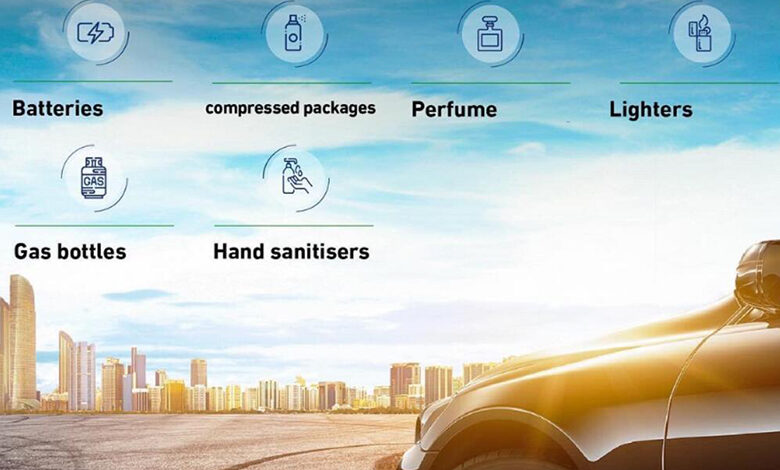 6 وسیله خطرناک که نباید در ماشین بگذارید!