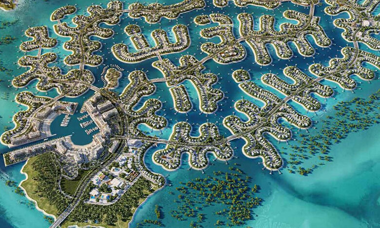 آشنایی با جزیره رمحان، مقصد جدید گردشگری با ویلاهای شناور