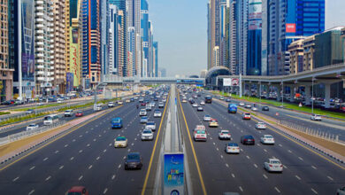 پروژه گسترش بزرگراه شیخ زاید و کاهش ترافیک