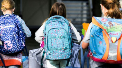 بعضی از مدارس امارات محدودیت وزن کوله پشتی تعیین کرده اند