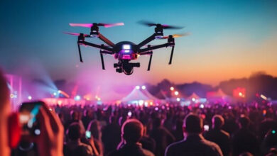 پهبادها در ابوظبی با هم مسابقه می دهند