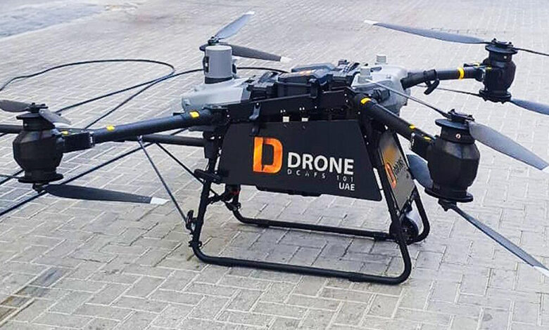 آشنایی با پهباد آتش نشان در امارات