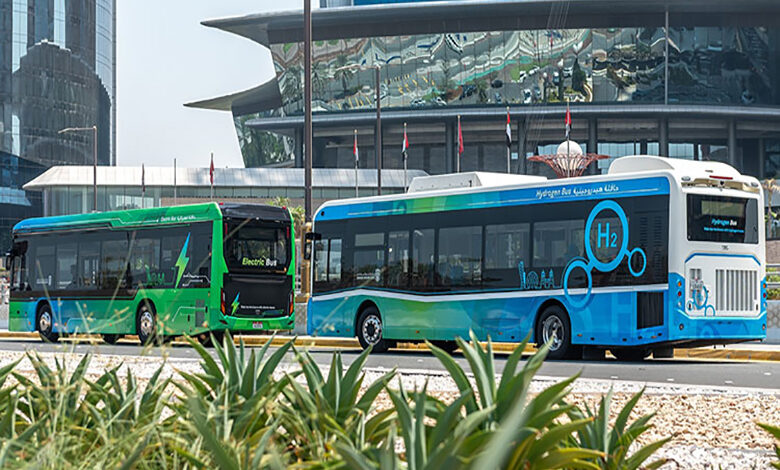 اتوبوس های برقی و هیدروژنی در سراسر ابوظبی راه اندازی می شود