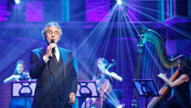 آندره بوچلی در ابوظبی اجرا می کند