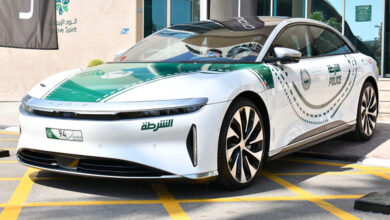 لوسید ایر گرند تورینگ، ماشین پلیس جدید دبی